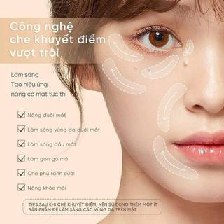 Kem Che Khuyết Điểm Judydoll Traceless Cloud-Touch Concealer Che Thâm Mắt Mụn Đỏ Hiệu Quả 3.2g