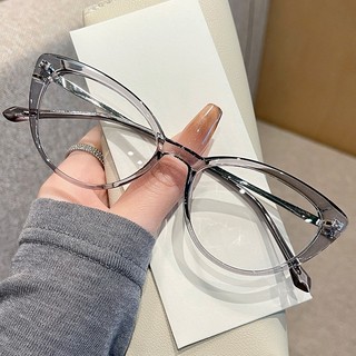 Kính Giả Cận Nữ ALOLA Mắt Mèo Chống Ánh Sáng Xanh Tia UV Đổi Màu Khi Ra Nắng -1.0/-2.0/-3.0/-4.0/-5.0/-6.0