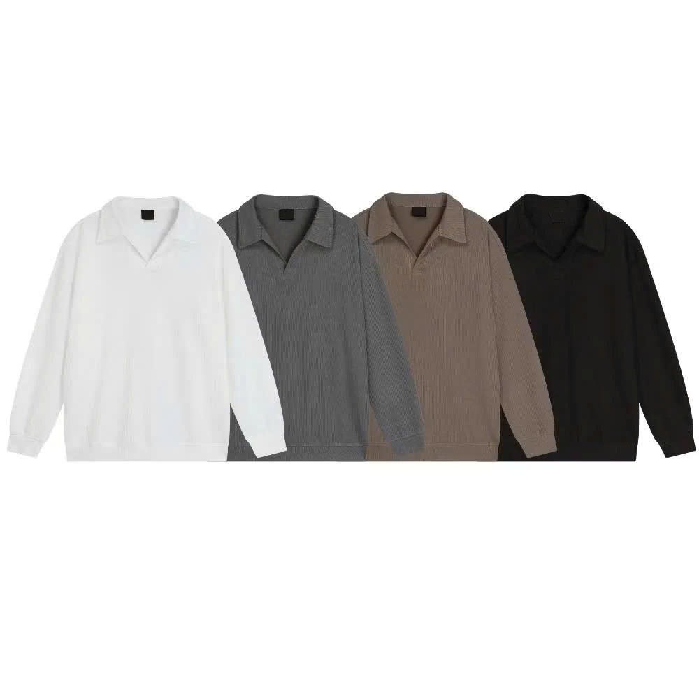 Áo Polo Chất Thun Tăm Dài Tay Mùa Thu Đông Local Brand Halley N33