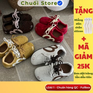 Giày thời trang nữ da PU tổng hợp dệt vải đế cao su xinh xắn tinh tế dễ phối đồ thời trang