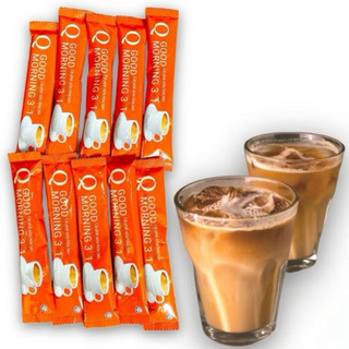 1 Bịch cà phê sữa hoà tan 3in1 Good Morning Trần Quang - 24 gói coffee có đường