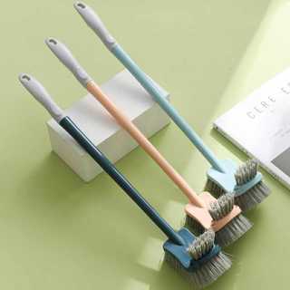 Chổi cọ  vệ sinh nhựa 2 đầu tiện dụng, Cây cọ Toilet bồn cầu  thế hệ mới