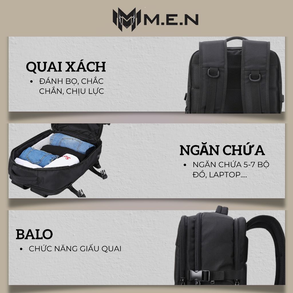 Ba lô đựng giày công nghệ mới Suntown M.E.N tăng đưa tốt {SẢN PHẨM MỚI}
