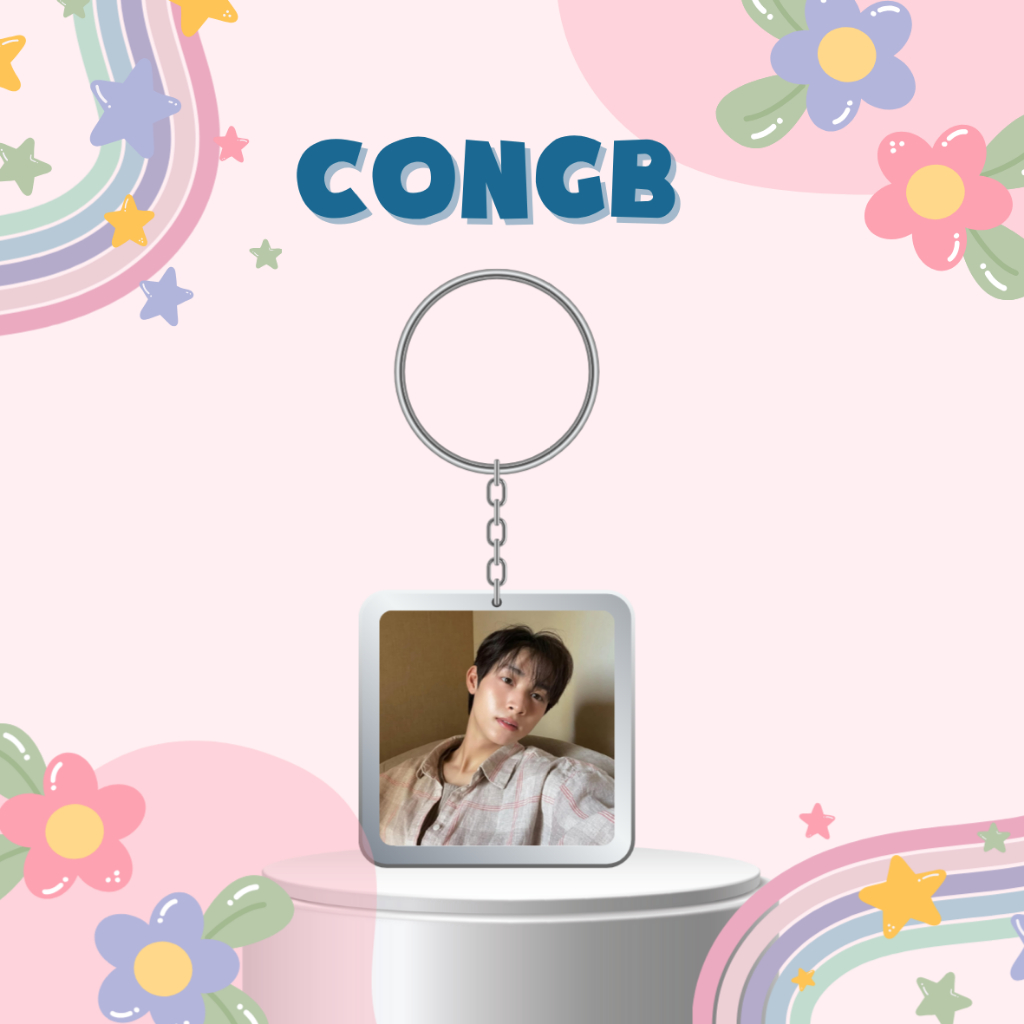 Móc khoá/Keyring CôngB/CONGB siêu cấp đẹp trai - Anh trai say hi