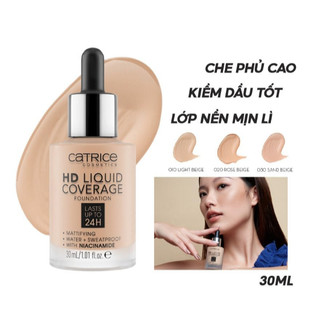 Kem Nền Mỏng Nhẹ Tự Nhiên HD Liquid Coverage Foundation (30ml)