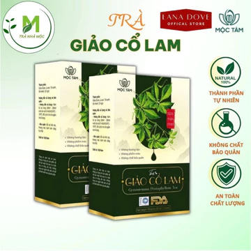 Trà Giảo Cổ Lam - Thương Hiệu Mộc Tâm - Khối lượng 30 túi x 3g