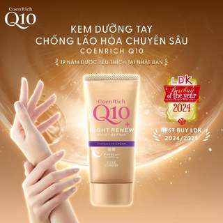 Kem Tay CoenRich Q10 Dưỡng Ẩm, Làm Mềm & Ngăn Ngừa Lão Hóa Da Tay Kose Nhật Bản 80g Nhiều Phân Loại