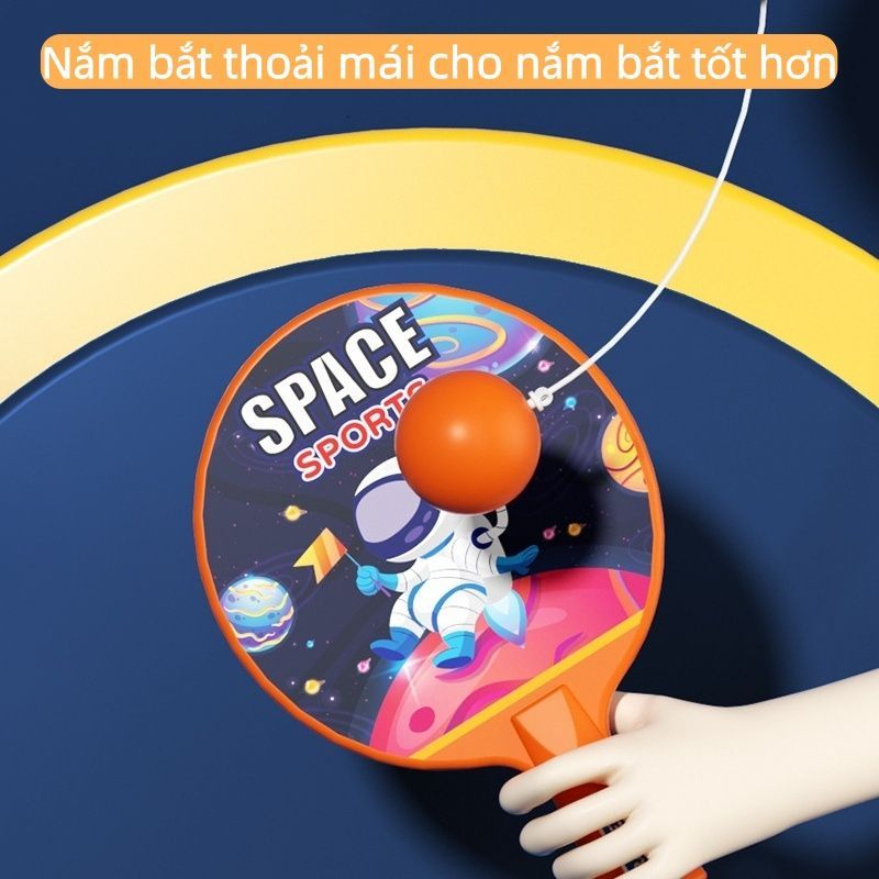 Bóng bàn treo cho bé, đồ chơi bóng bàn gắn tường, đồ chơi vận động cho bé, nhựa ABS cao cấp