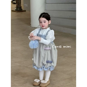 CANDI MIMI Váy hai dây babydoll đính kẹo NL5430 - Phong cách Hàn Quốc