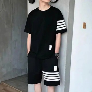 Sét thể thao lưới mè NAM NỮ BỐ,N SỌC , nguyên bộ đồ mặc nhà đá banh tập gym cả quần và áo K1
