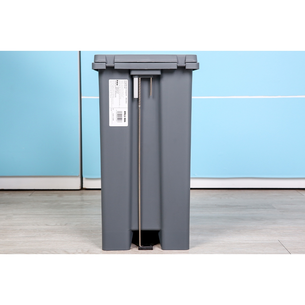 Thùng rác chân đạp 20 lít Fitis, màu Xám, Xanh và Cam | BigBuy360 - bigbuy360.vn