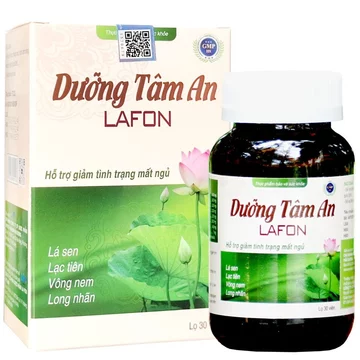 Dưỡng Tâm An Lafon- Hỗ trợ tạo giấc ngủ sinh lý, giúp ngủ ngon, sâu giấc, giảm tình trạng mất ngủ