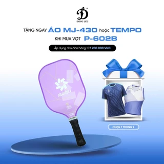 Vợt pickleball Jogarbola P-602B 14mm (kèm 2 bóng và túi đựng)