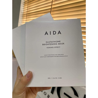 Mặt Nạ Thạch Dưỡng Da Aida Hộp 4 Miếng – Cấp Ẩm, Làm Dịu Da, Giúp Da Mềm Mịn - MP1210