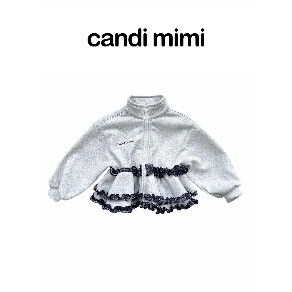 CANDI MIMI Áo Khoác Babydoll Cách Điệu NL5530