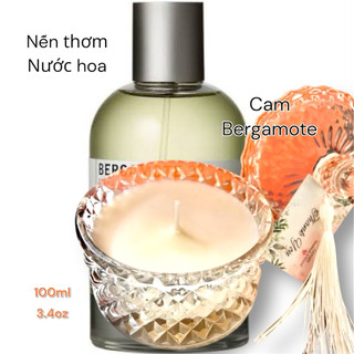 Nến Thơm Nước Hoa Cam Bergamote 100ml