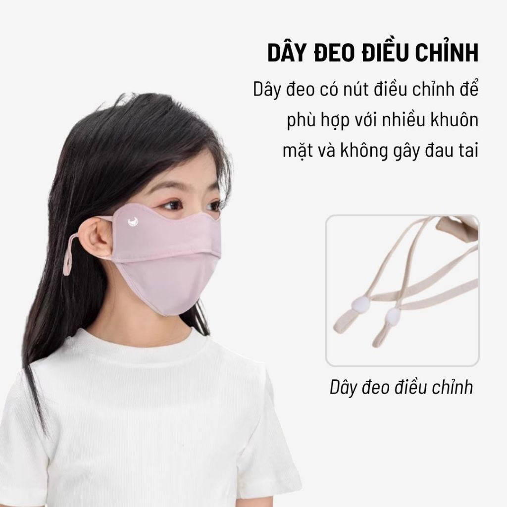[Combo 3] Khẩu trang UV Unicare trẻ em, Proof Mask Kid chống nắng, vải băng mát lạnh cho trẻ từ 4 - 12 tuổi