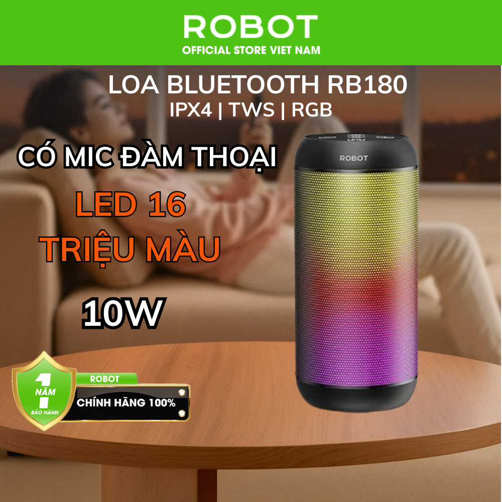 Review Loa Bluetooth ROBOT RB510: Chất Lượng Bass, Giá Chỉ 329K - Có Đáng Mua?