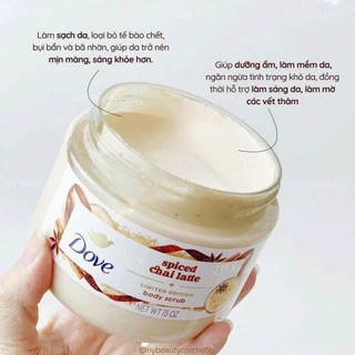 TẨY TẾ BÀO BODY DOVE - BẢN MỸ 425G PHỒNG PHỀNH