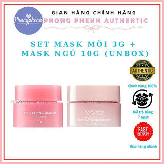 SET MASK DƯỠNG MINI L@NE!GE