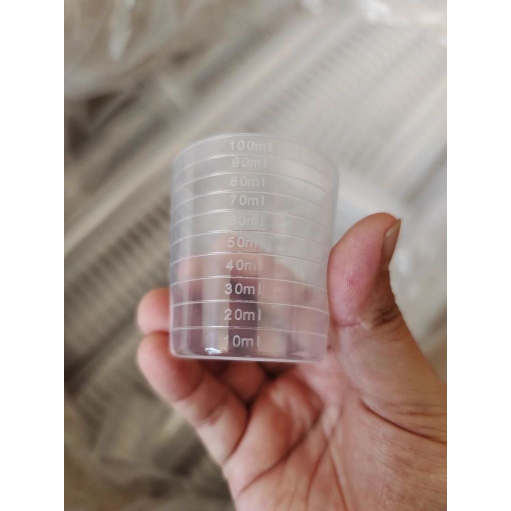 Combo 20c muổng định lượng 50g-100ml đa năng bằng nhựa PP an toàn