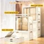 STON 70/80cm Tủ Quần Áo Trong Suốt Nhựa Tủ Đựng Suất Lớn Có Bánh Xe Phòng Ngủ Móc Treo Áo Gấp Gọn