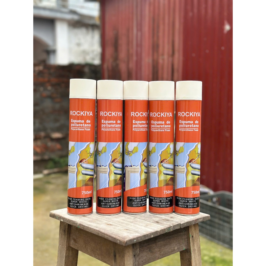 COMBO 5 CHAI KEO BỌT NỞ ROCKYA 750ML, TỶ LỆ TẠO BỌT CAO, SIÊU TRẮNG ...