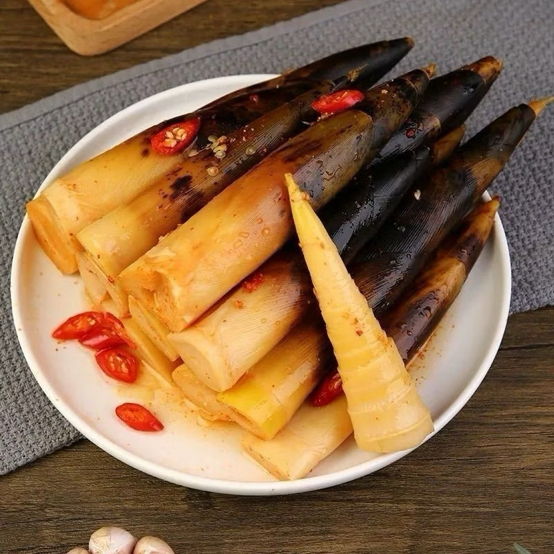 10 gói 400gam măng cay tứ xuyên bóc vỏ