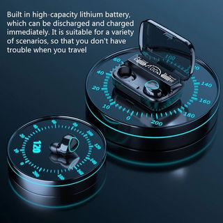 Tai nghe Bluetooth M10 âm thanh 3D sống động, chống ồn cực đỉnh, pin trâu, chuyên thể thao