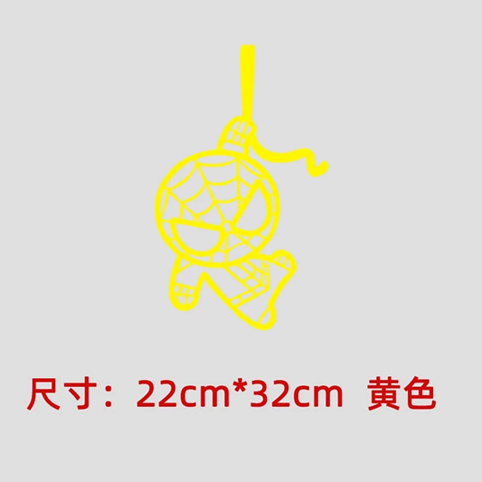 Sticker dán xe ô tô Người Nhện Spider Man. Tem chống nước, bám dính tốt. Trang trí xe hơi, dán xe đạp điện phong cách