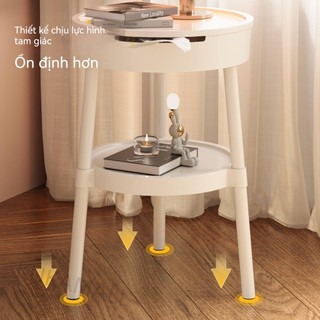 Bàn cạnh sofa bàn cà phê hai tầng Bàn lưu trữ ban công  Với Lưu Trữ Ẩn  Đứng vững