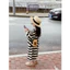 Set đồ bé gái cộc tay, bộ đồ bé gái mùa hè chất cotton lạnh thoáng mát phối họa tiết kẻ sọc siêu xinh BT2