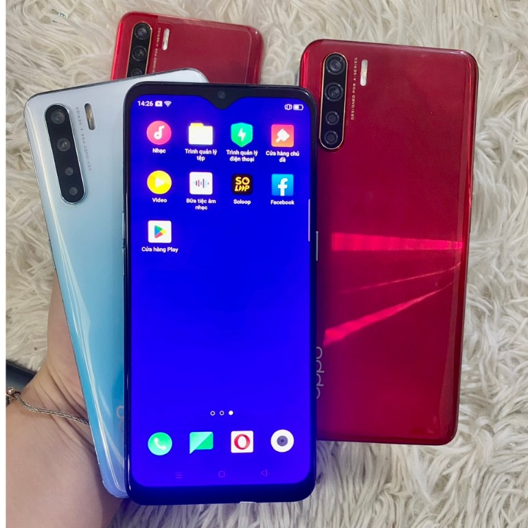 Điện thoại Oppo A91(F15) 8GB/128GB KHÔNG VÂN TAY nguyên zin đẹp keng