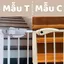 Phụ Kiện Thanh Chắn Cầu Thang Royal Mẫu C và Mẫu T Bền Bỉ An Toàn Lựa Chọn Thay Thế Cho Cửa Các Hãng