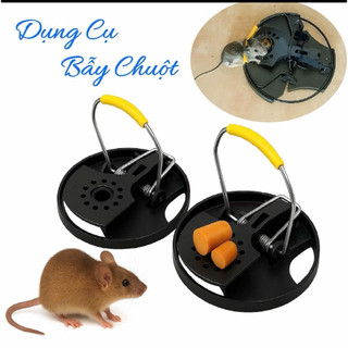 Bẫy Chuột Kẹp, Bẫy Chuột Kẹp Thông Minh Dùng Bắt Chuột Siêu Nhạy, Dễ Dùng, Tái Sử Dụng Nhiều Lần
