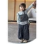 Quần kẻ sọc caro ống rộng cho bé Hibenakids, lưng chun thoải mái, dáng unisex mặc hằng ngày QT2