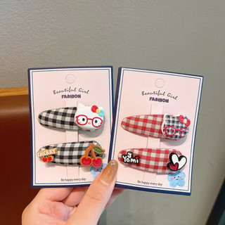 Set 2 kẹp hello kitty đáng yêu cho bé