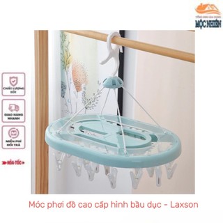 Móc treo quần áo cao cấp hình bầu dục - Laxson