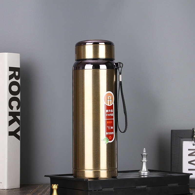 Bình Giữ Nhiệt Nắp Kim Cương Inox 304 chân không 2 Lớp tiện lợi, giữ nhiệt tốt. Tiện lợi, an toàn.
