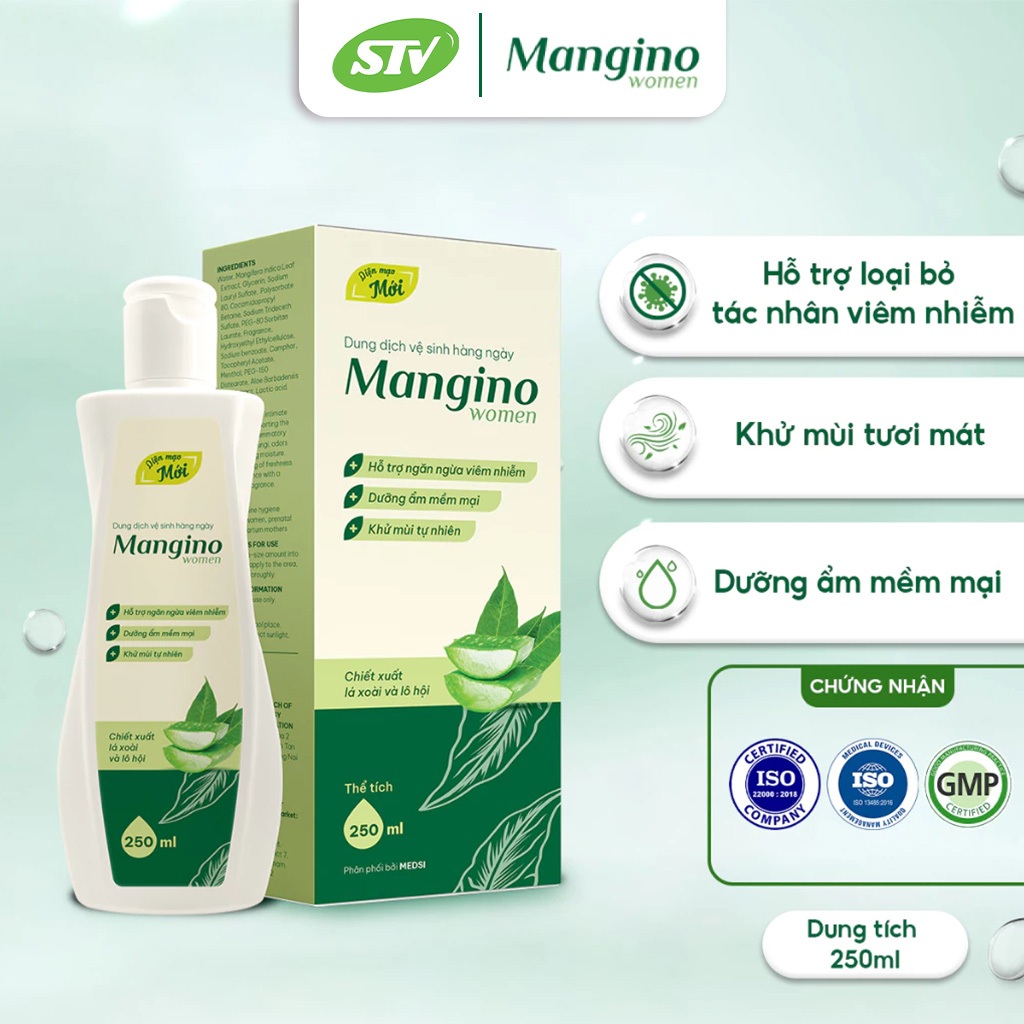 Sử dụng Lọ Dung Dịch Vệ Sinh Phụ Nữ Mangino Women trong đời sống
