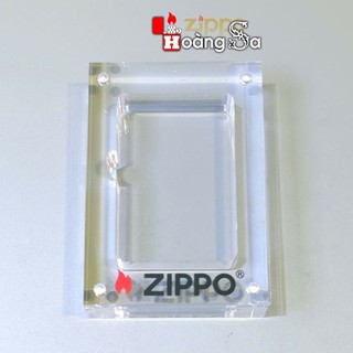 Đế mika 1 ô nắp hít nam châm đựng zippo
