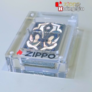 Đế mika 1 ô nắp hít nam châm đựng zippo
