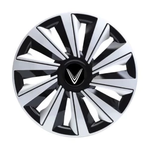 HCM>>Bộ 4 chiếc ốp mâm VF3, vành lốp vf3 (4 cái kèm LOGO VINFAST) 16 inch, ốp trang trí mâm vành sắt