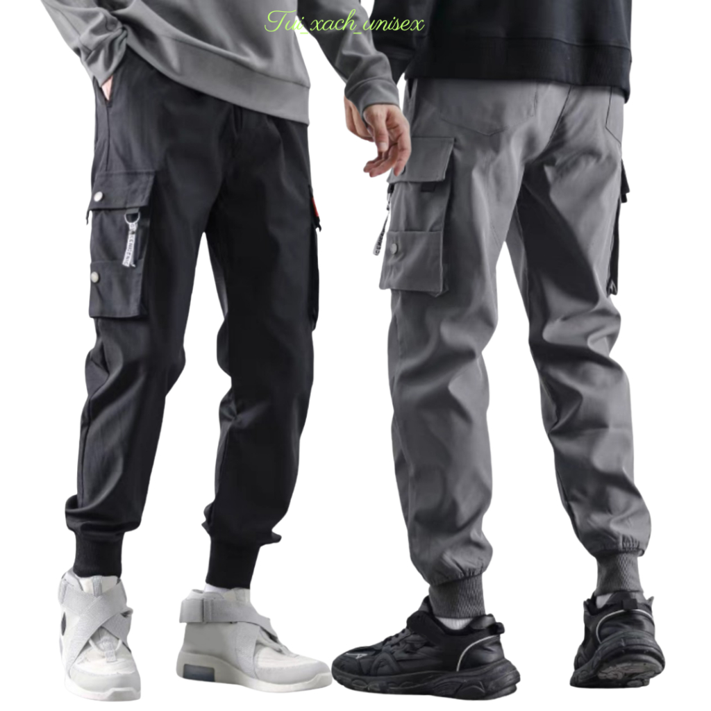 Quần JOGGER Baggy Nam Nữ Kaki Ống Bo Unisex Chất Vải Mềm Mịn K1
