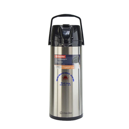 Phích Bơm Nước Inox Rạng Đông 2.5 Lít RD 2545 ST1.E Có Cần Bơm Giữ Nhiệt Hoàn Hảo Bền Bỉ Độ Sáng Bóng Cao Chống Gỉ Sét