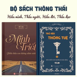 Combo 2 cuốn: Sách Minh Triết, Sách Trở Nên Thông Tuệ (Tác giả Từ An)
