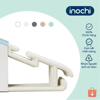 Bộ 10 móc áo Inochi Hara 180 vuông – móc treo đầm, cà vạt, đồ nhỏ, chống trượt, chống xô quần áo