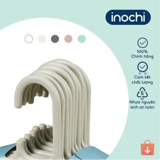 Set 10 móc áo Inochi Hara 182 – móc treo váy áo dây tiện lợi, gọn gàng, chống trượt hiệu quả