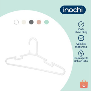 Set 10 móc áo Inochi Hara 182 – móc treo váy áo dây tiện lợi, gọn gàng, chống trượt hiệu quả