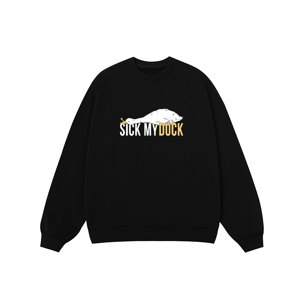 Áo Vớ Vẩn Vui Tươi REDLABEL Áo Sweater SICKMYDUCK Áo Sweatshirt Nỉ Oversize Nam Nữ SWT35